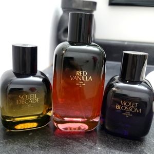 Set of 3 Zara perfumes
